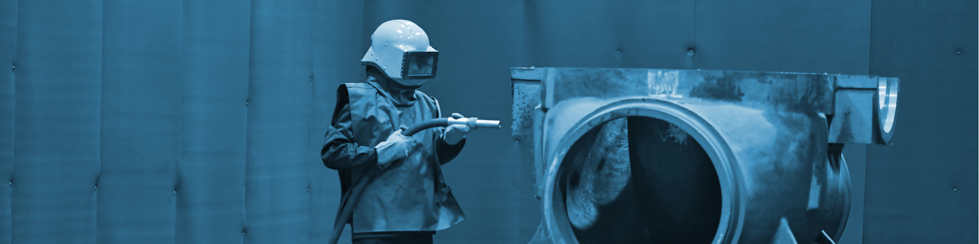 Staub-und-Sandstrahlen